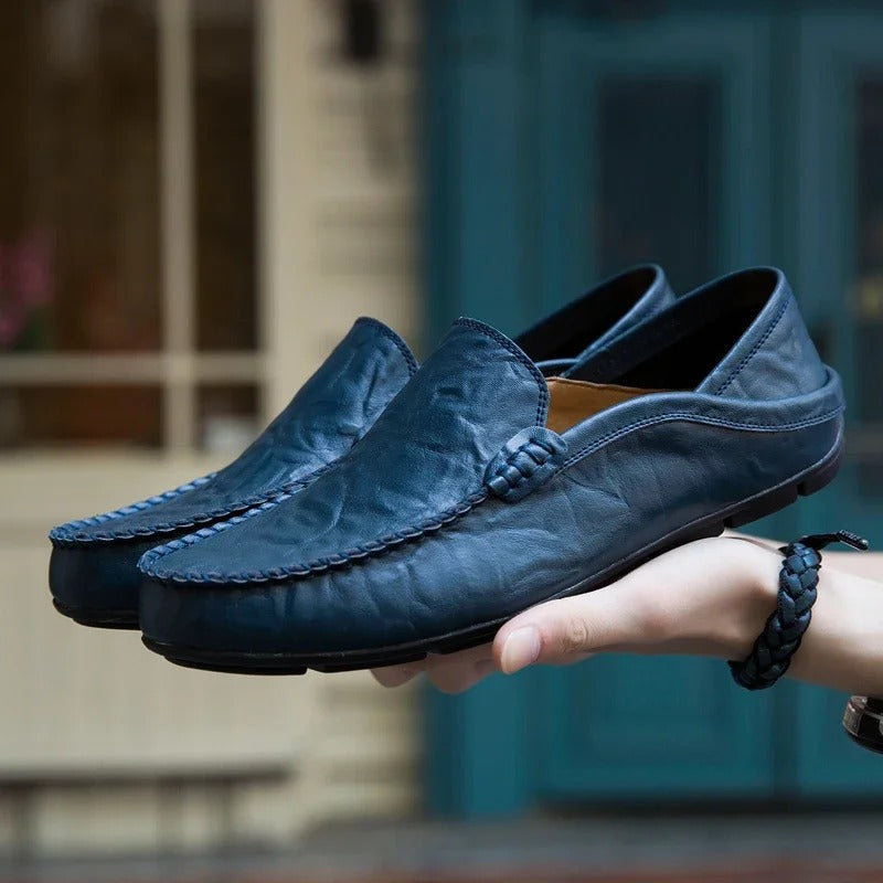Herre Loafers Ægte Læder Slip-on | Preston