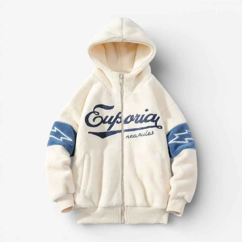 Darian - Fleece Zip Hoodie