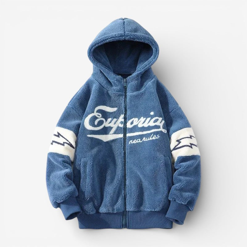 Darian - Fleece Zip Hoodie