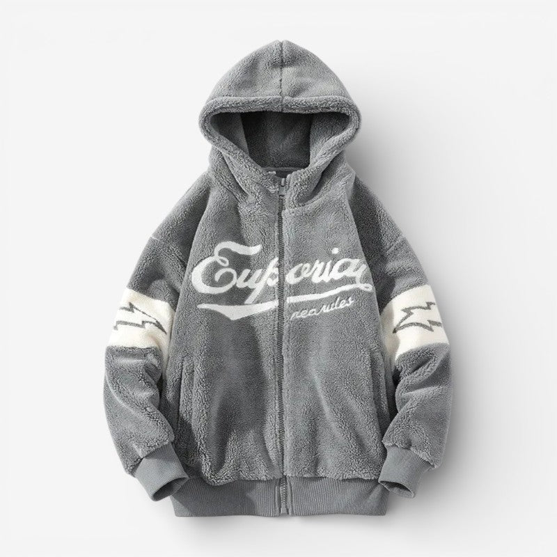 Darian - Fleece Zip Hoodie