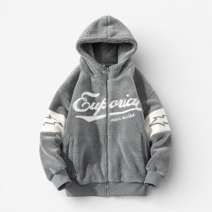 Darian - Fleece Zip Hoodie