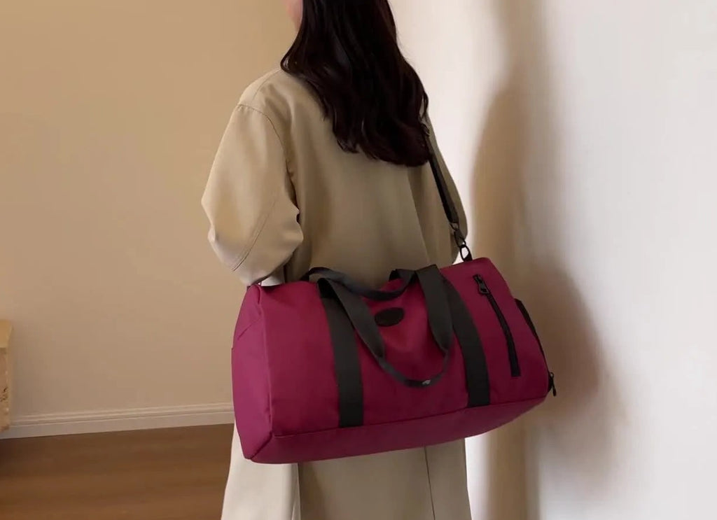 Rejsetaske Weekendtaske Skotaske Letvægt Rejse Håndbagage | Carmela