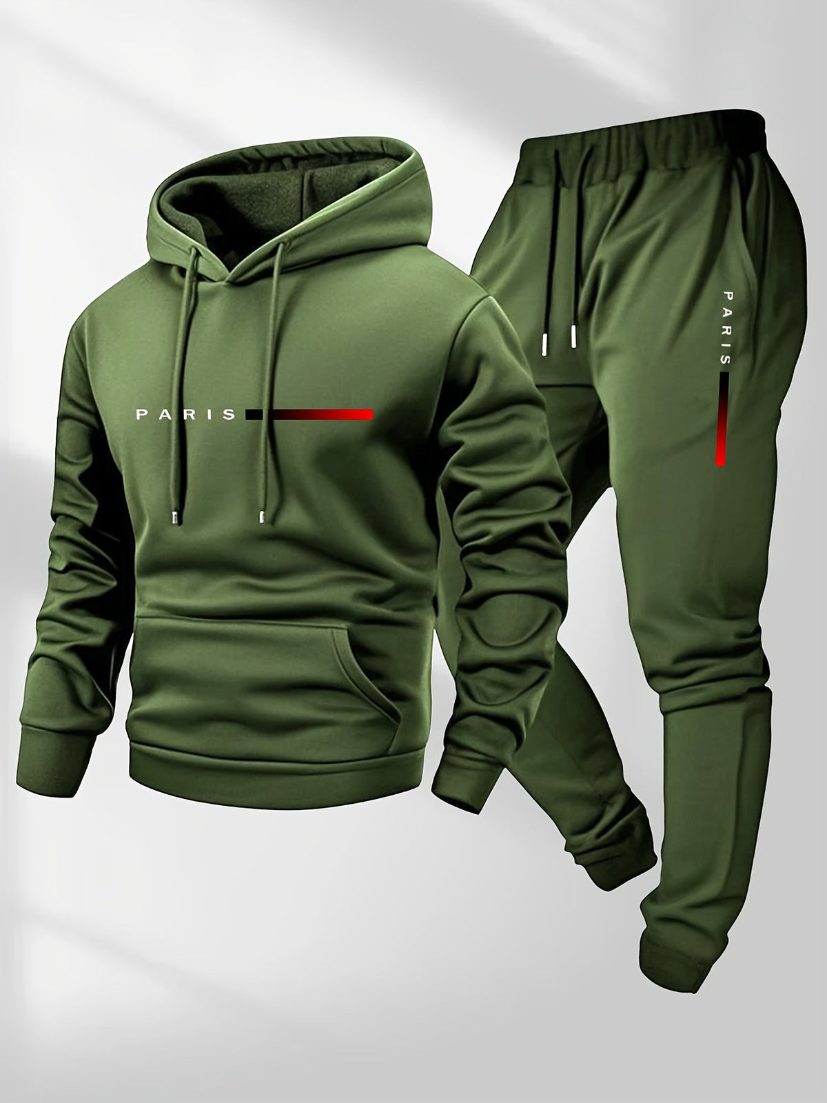 Paris Unisex Træningssæt – Hoodie & Joggers i Regular Fit | Parisio