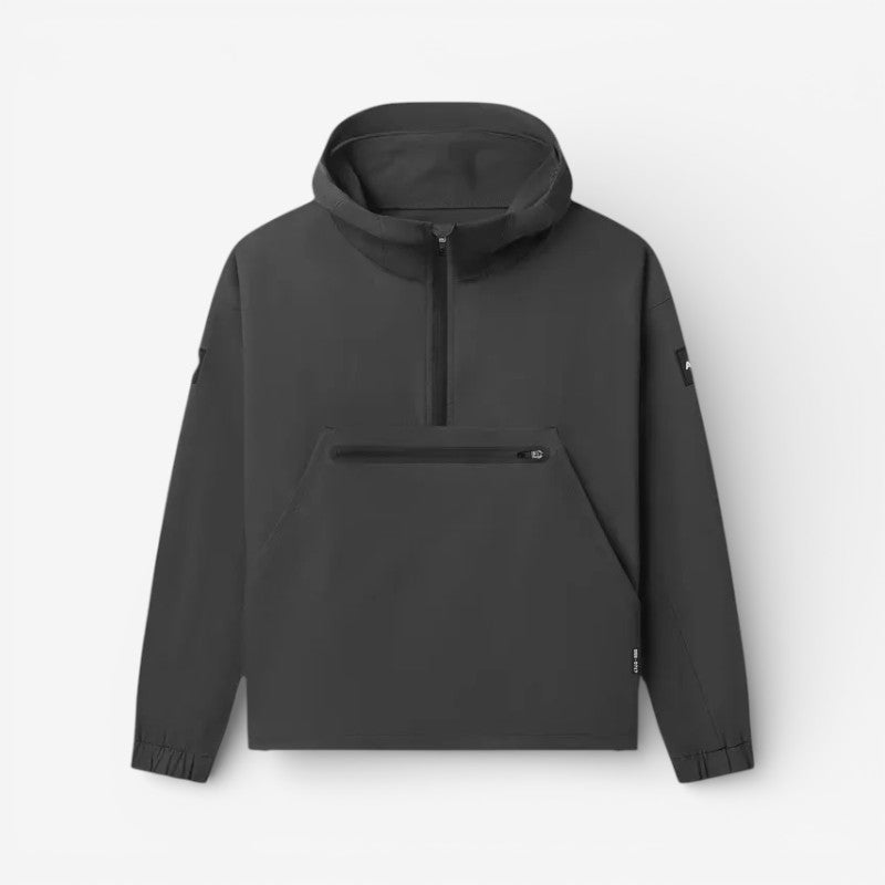 Cavron Hale Langærmet Herre Hoodie Jakke Med Justerbar Hætte Casual