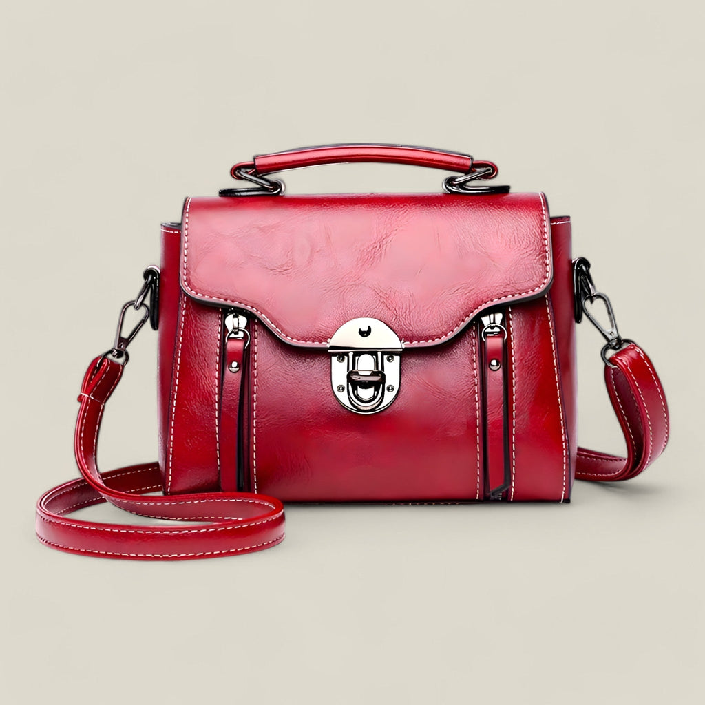 Skuldertaske med klaplukning og crossbody rem | Laredo