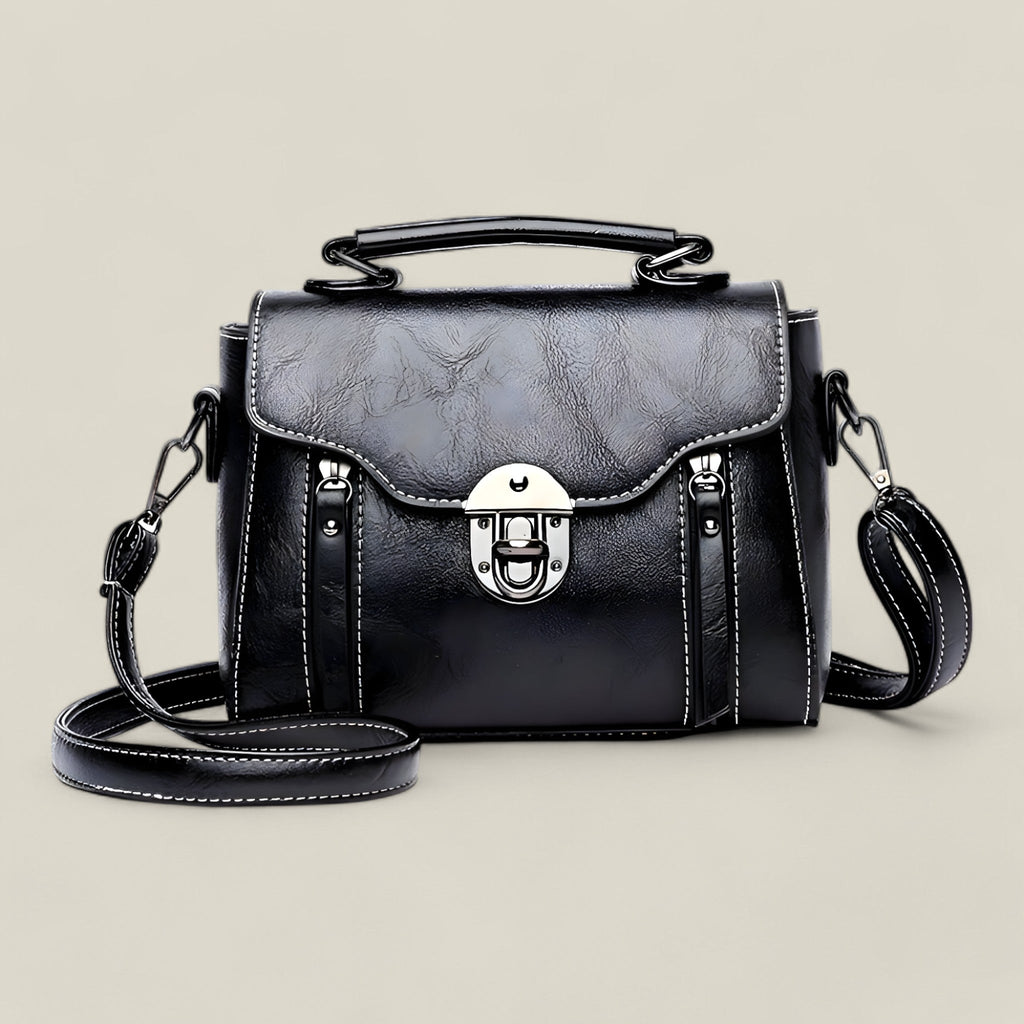 Skuldertaske med klaplukning og crossbody rem | Laredo