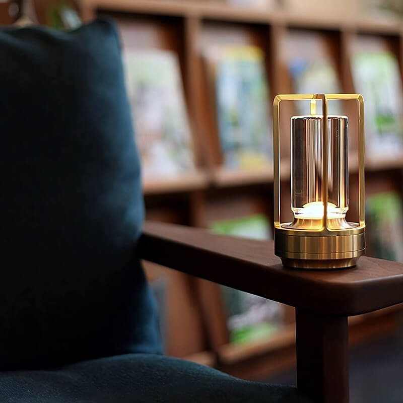 Bordlampe Trådløs Genopladelig LED Krystal | Lucentia