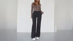 Wide Leg Bukser Komfort Stretch Elegant | Avelin