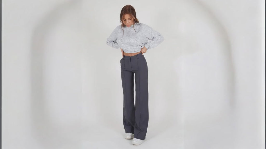 Wide Leg Bukser Komfort Stretch Elegant | Avelin
