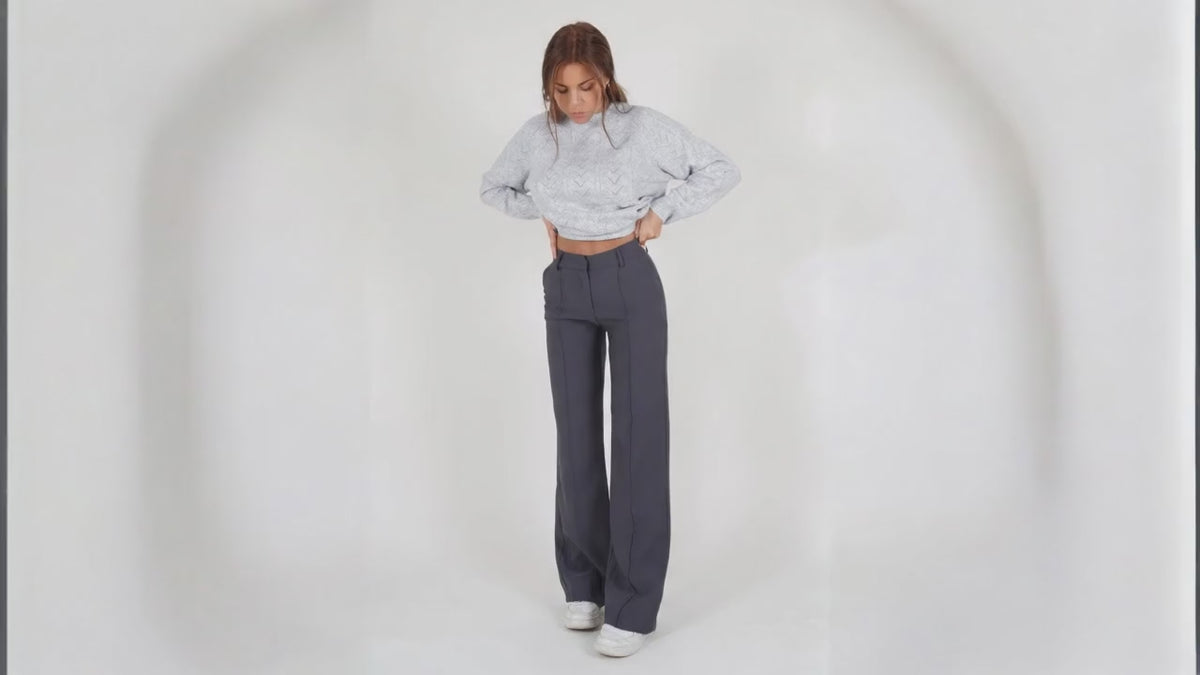 Wide Leg Bukser Komfort Stretch Elegant | Avelin