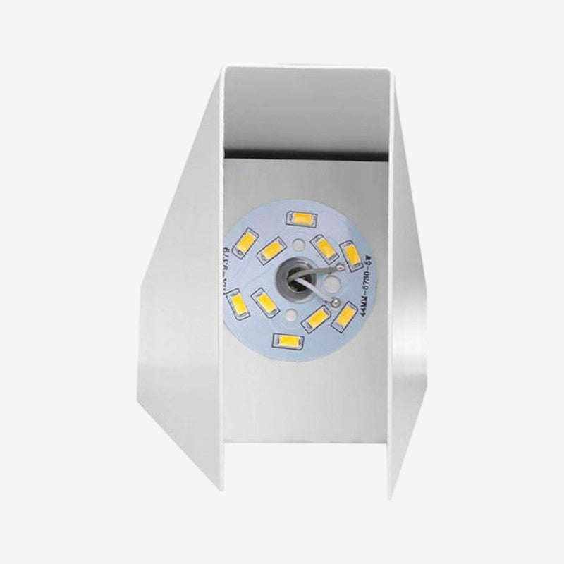 Væglampe Dobbelt LED Aluminium Vægbelysning | TwinGlow