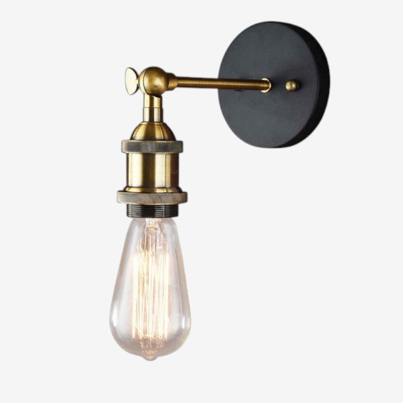 LED Væglampe Vintage Metal Vægmonteret | RetroGlow