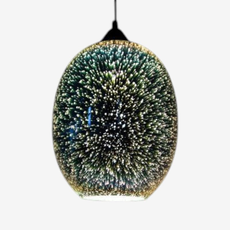 Pendellampe Glas Metal Rebophæng Accentbelysning | LumaRope