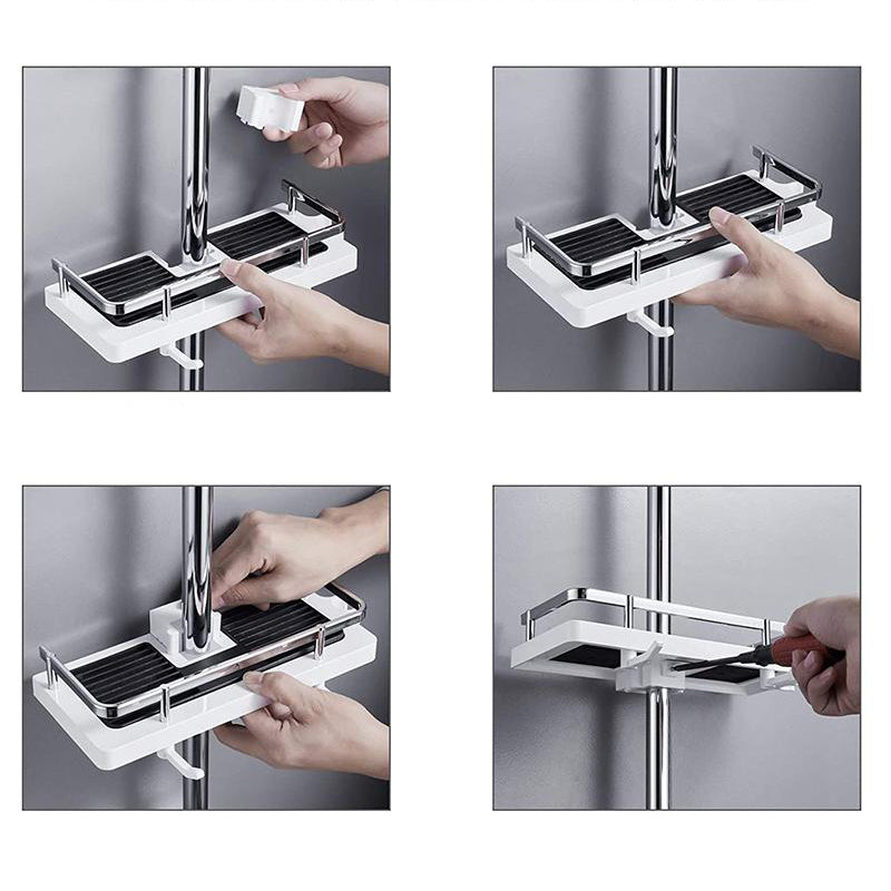 Brusehylde Rustfri Organizer Justerbar | Soldo