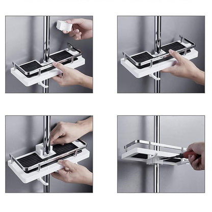 Brusehylde Rustfri Organizer Justerbar | Soldo