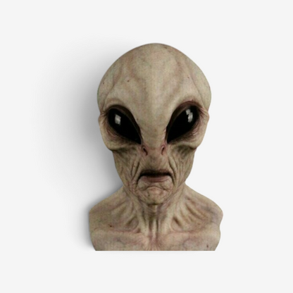 Alien Fuldhovedmaske Håndmalet Latex Cosplay Halloween | AstroMorph