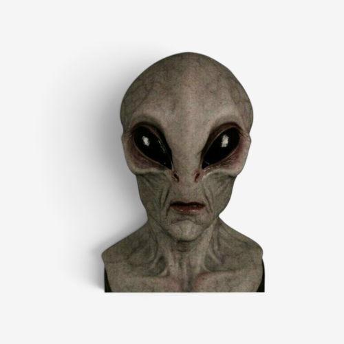 Alien Fuldhovedmaske Håndmalet Latex Cosplay Halloween | AstroMorph