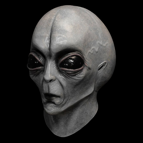 Alien Fuldhovedmaske Håndmalet Latex Cosplay Halloween | AstroMorph