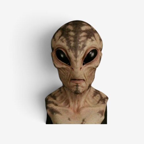Alien Fuldhovedmaske Håndmalet Latex Cosplay Halloween | AstroMorph