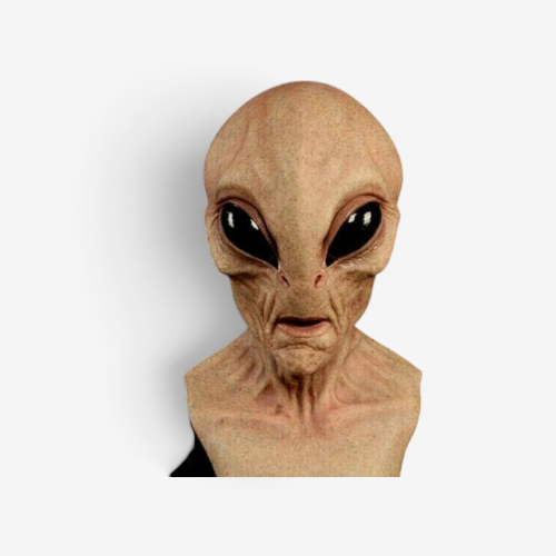Alien Fuldhovedmaske Håndmalet Latex Cosplay Halloween | AstroMorph