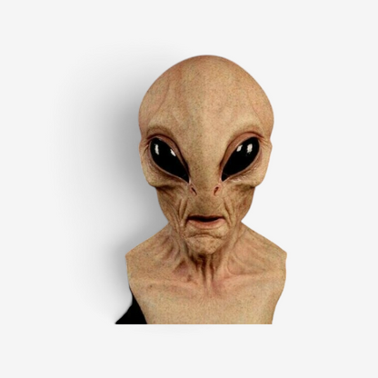 Alien Fuldhovedmaske Håndmalet Latex Cosplay Halloween | AstroMorph