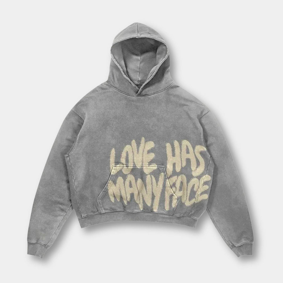 Unisex hoodie med grafisk print hætte og afslappet streetwear-design | Noah