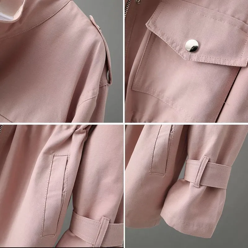 Selene – Klassisk Trenchcoat med Elegant Pasform til foråret