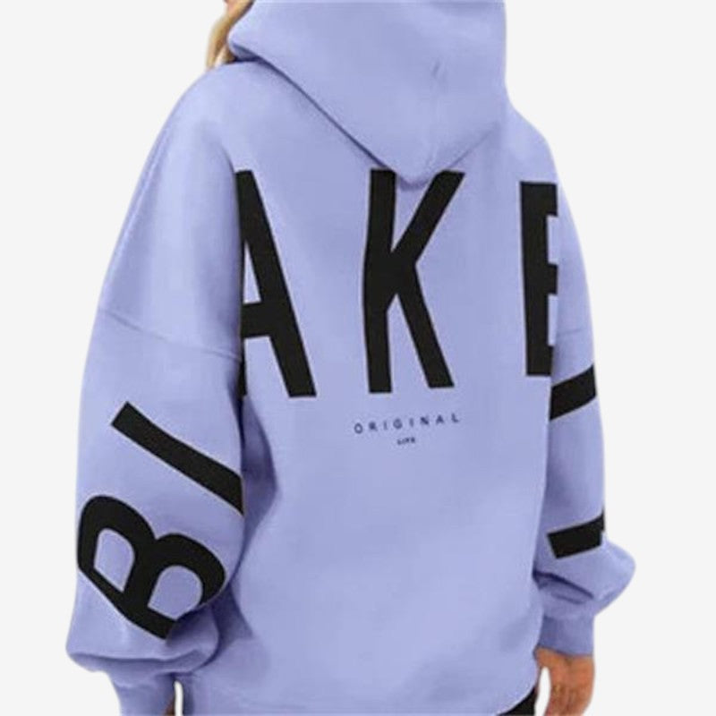 Oversized Hoodie Let Polyester Blød Kvalitet Lag-på-lag Komfort | Virell