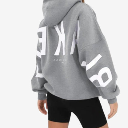 Oversized Hoodie Let Polyester Blød Kvalitet Lag-på-lag Komfort | Virell