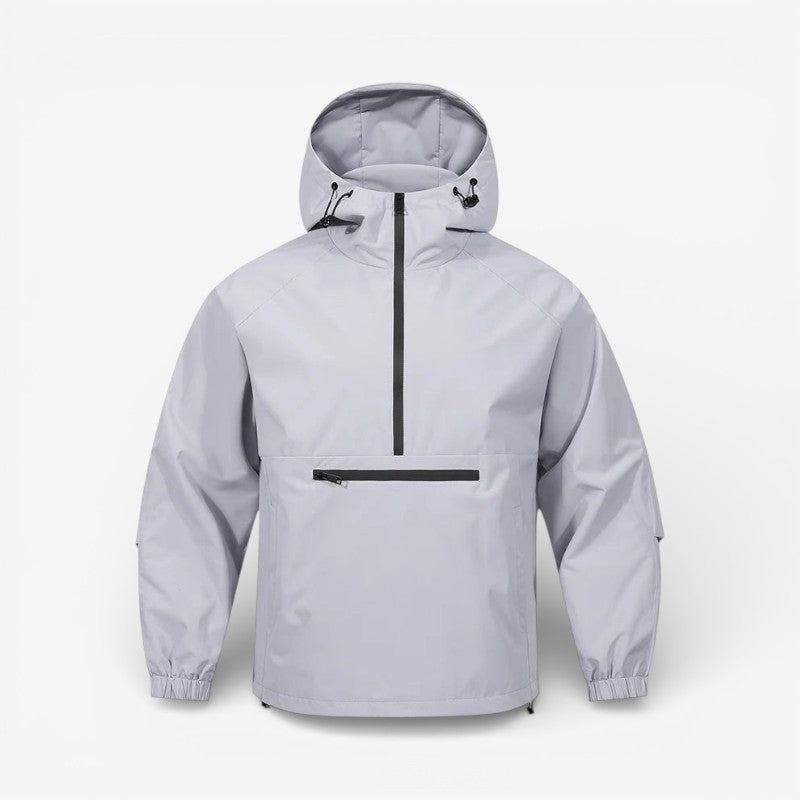Cavron Hale Langærmet Herre Hoodie Jakke Med Justerbar Hætte Casual