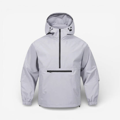Cavron Hale Langærmet Herre Hoodie Jakke Med Justerbar Hætte Casual
