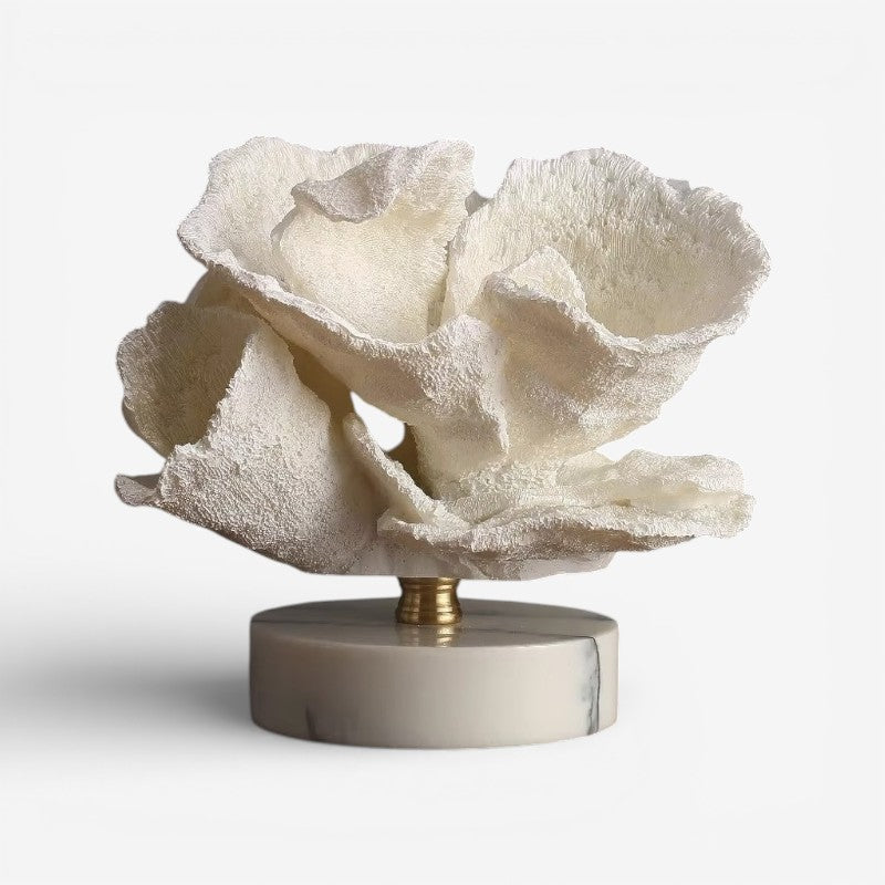 Dekorativ skulptur i resin med rund base til bord og hylde | Bénigne