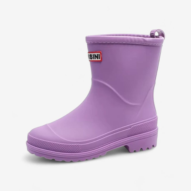 Ankelstøvler til kvinder i PVC med slip-on design og lukket tå | Amélie