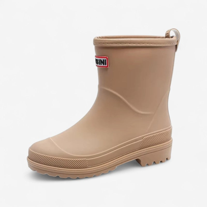 Ankelstøvler til kvinder i PVC med slip-on design og lukket tå | Amélie