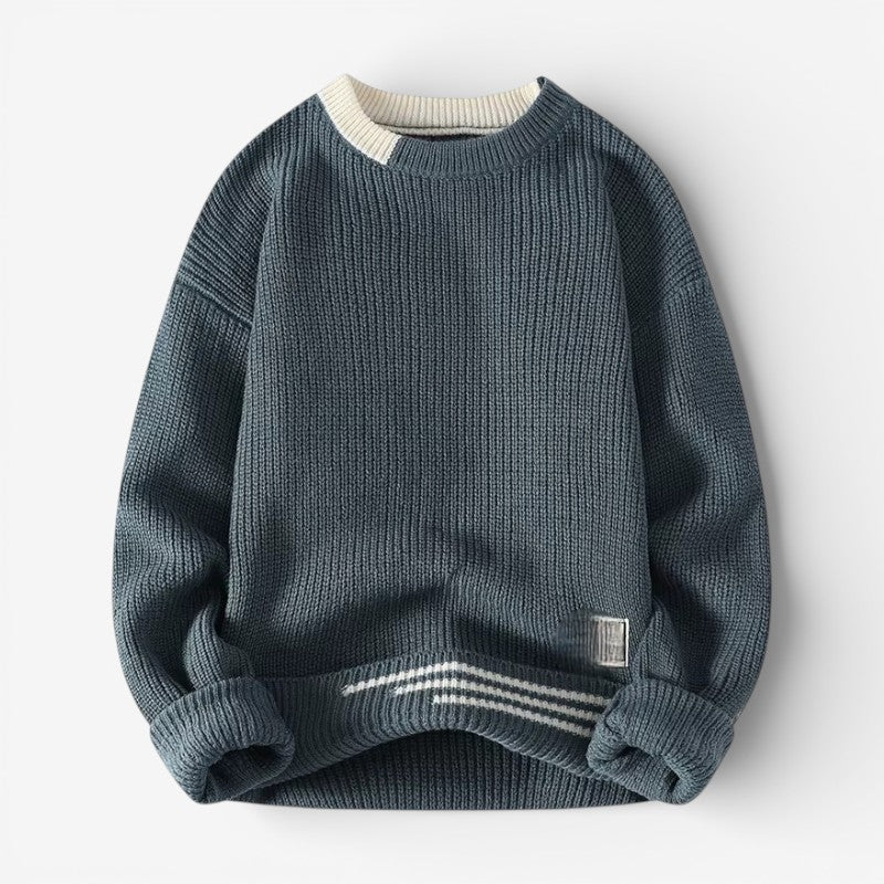 Corvin - Crew Rib Sweater