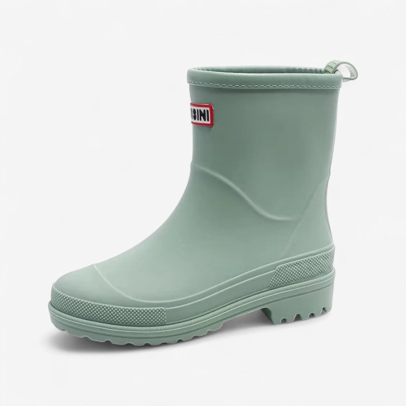 Ankelstøvler til kvinder i PVC med slip-on design og lukket tå | Amélie