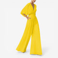 Jumpsuit Loose Fit V-hals Casual Comfort | Virela
