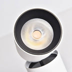 Moderne zylinderstrahler i aluminium med justerbart LED-lys | Mateo
