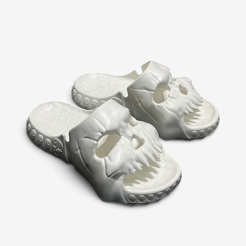 sandaler med kraniedesign åben tå slip-on til afslappet hverdagsbrug | Álvaro