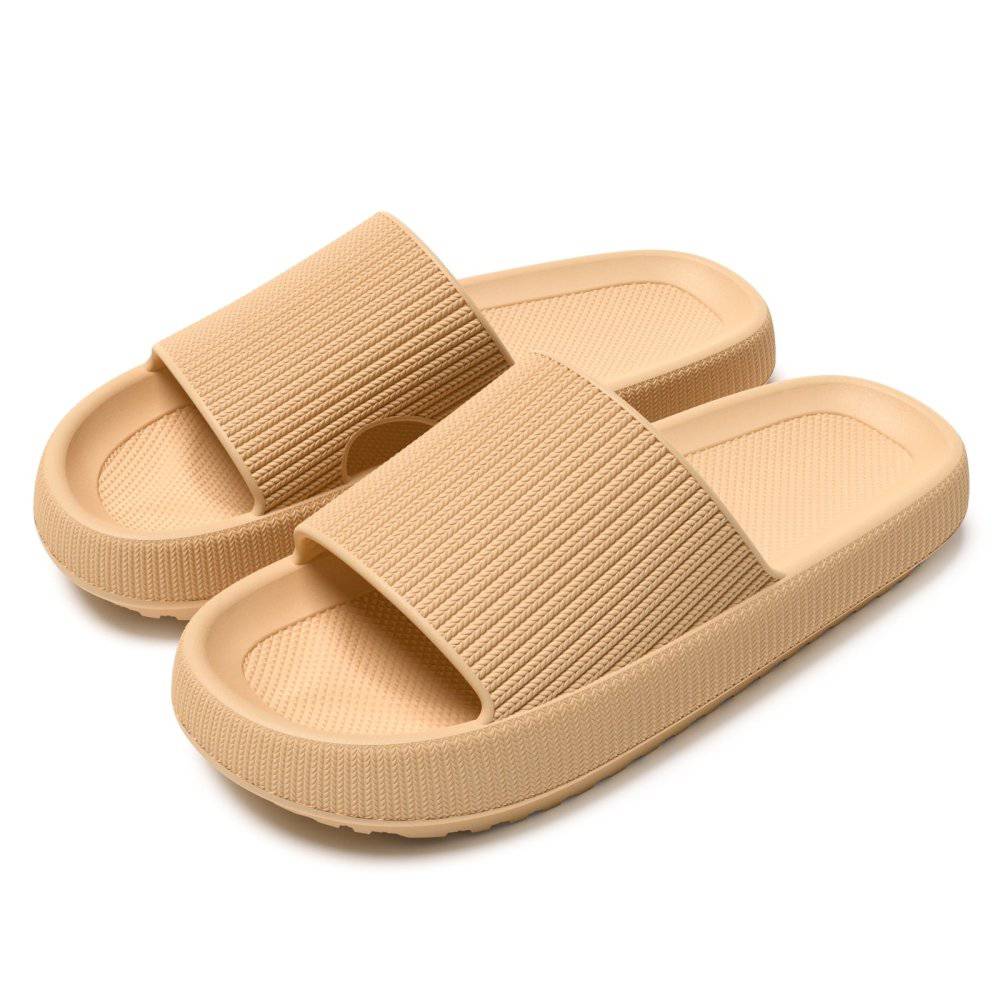 Bløde hjemmesko med memory foam polstring og skridsikker profilsål | Yann
