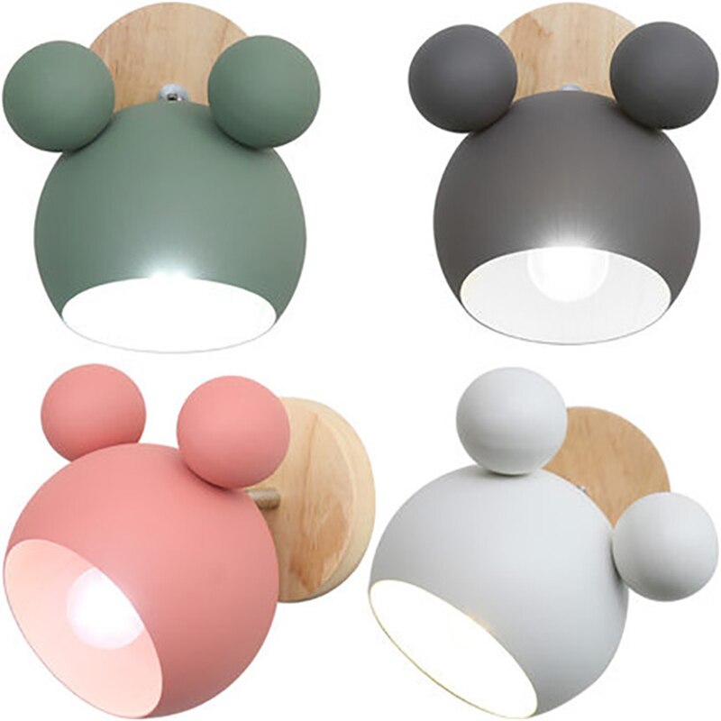 LED Væglampe Blød Børnebelysning Luminar