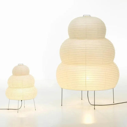 Gulvlampe Japansk Rispapir Design | Luminor