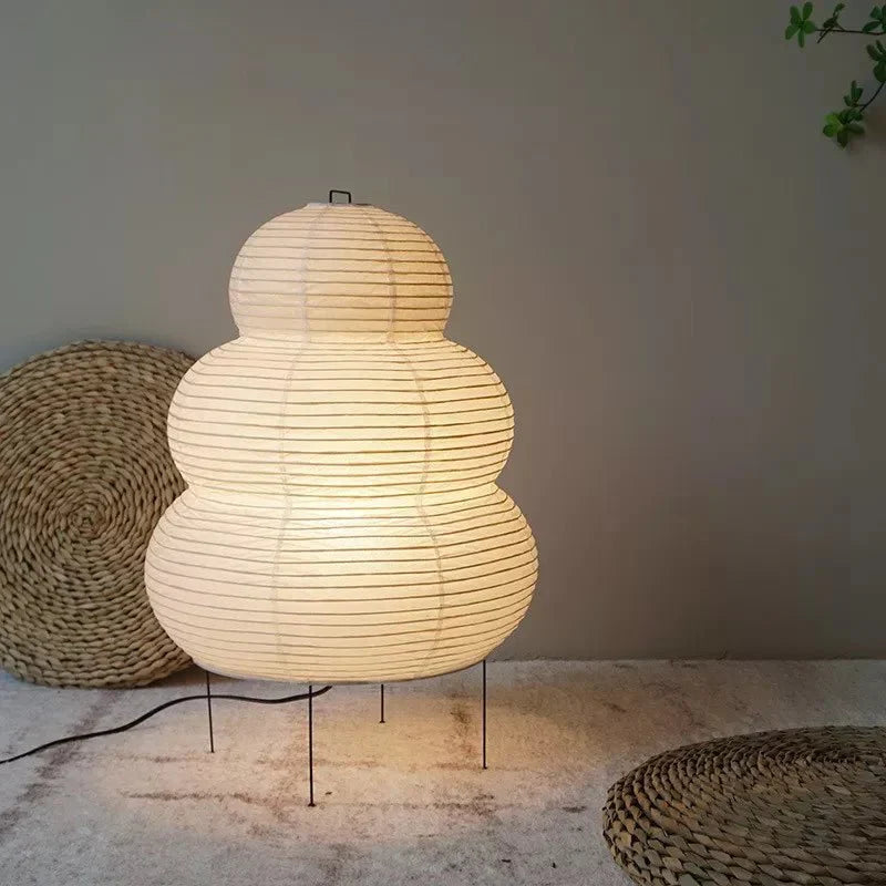 Gulvlampe Japansk Rispapir Design | Luminor
