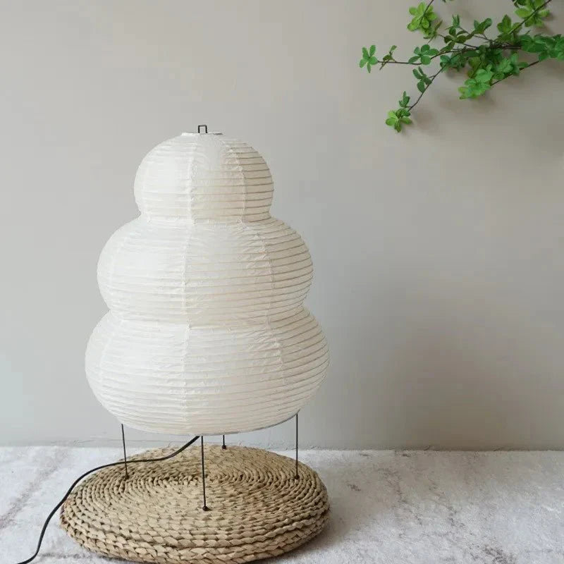 Gulvlampe Japansk Rispapir Design | Luminor