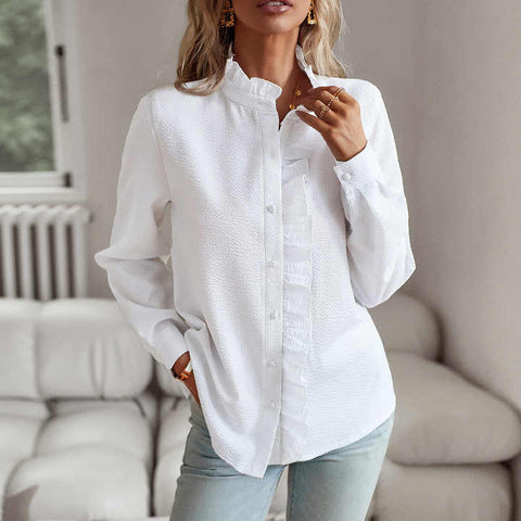 Langærmet Skjorte Unikt Print | Velaro